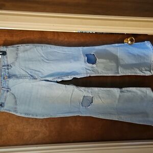 H&M Denim Flare Jeggings